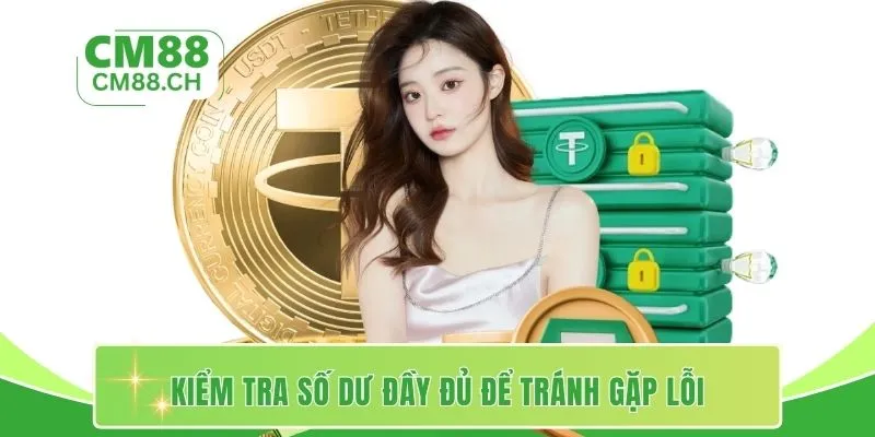 Kiểm tra số dư đầy đủ để tránh gặp lỗi