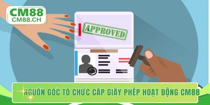 Nguồn gốc tổ chức cấp giấy phép hoạt động CM88